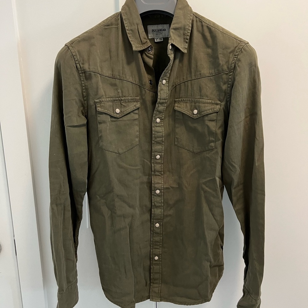 Pull & Bear Denim shirt